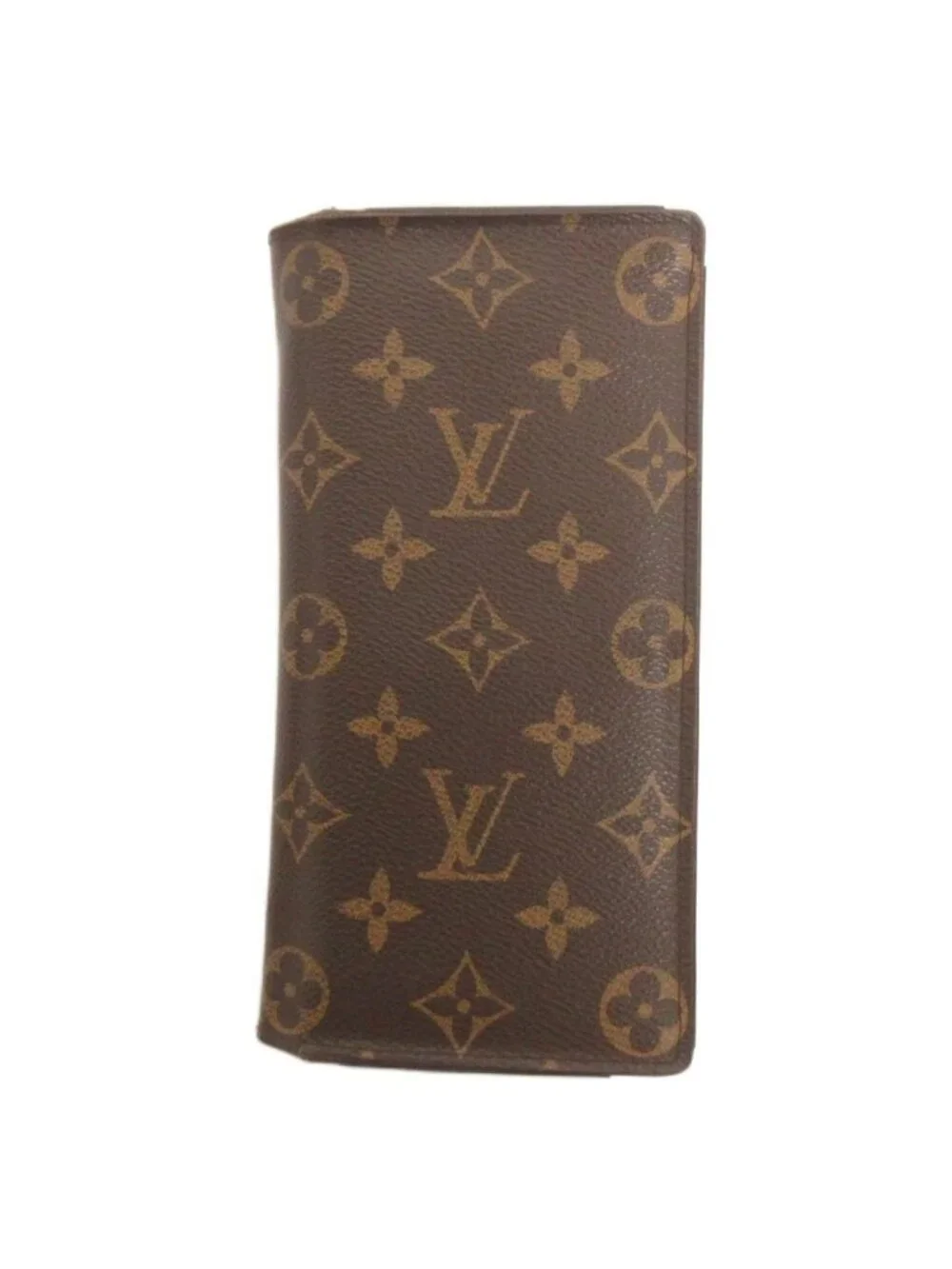 Louis Vuitton Monogram Portefeuille Brazza Wallet Coin Purse Card Case